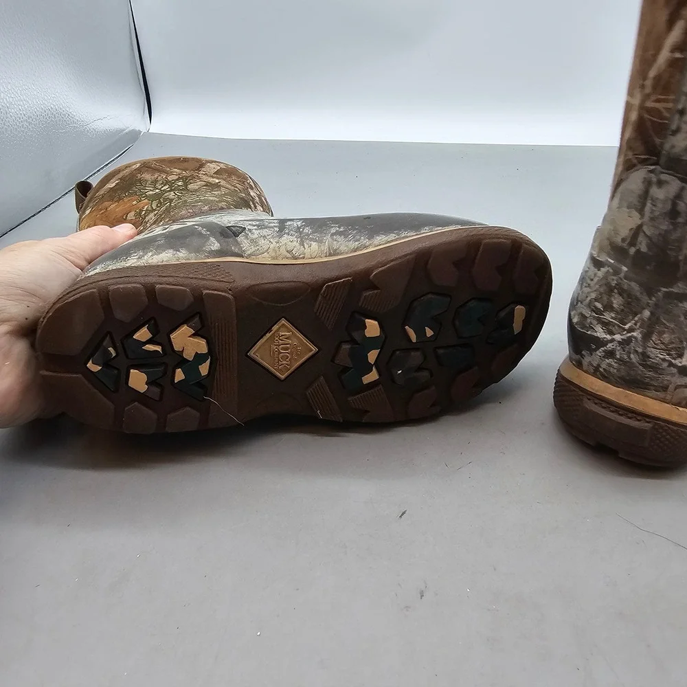 The Original Muck Boot Company Kids Camo Waterproof Rubber Boots Size 1